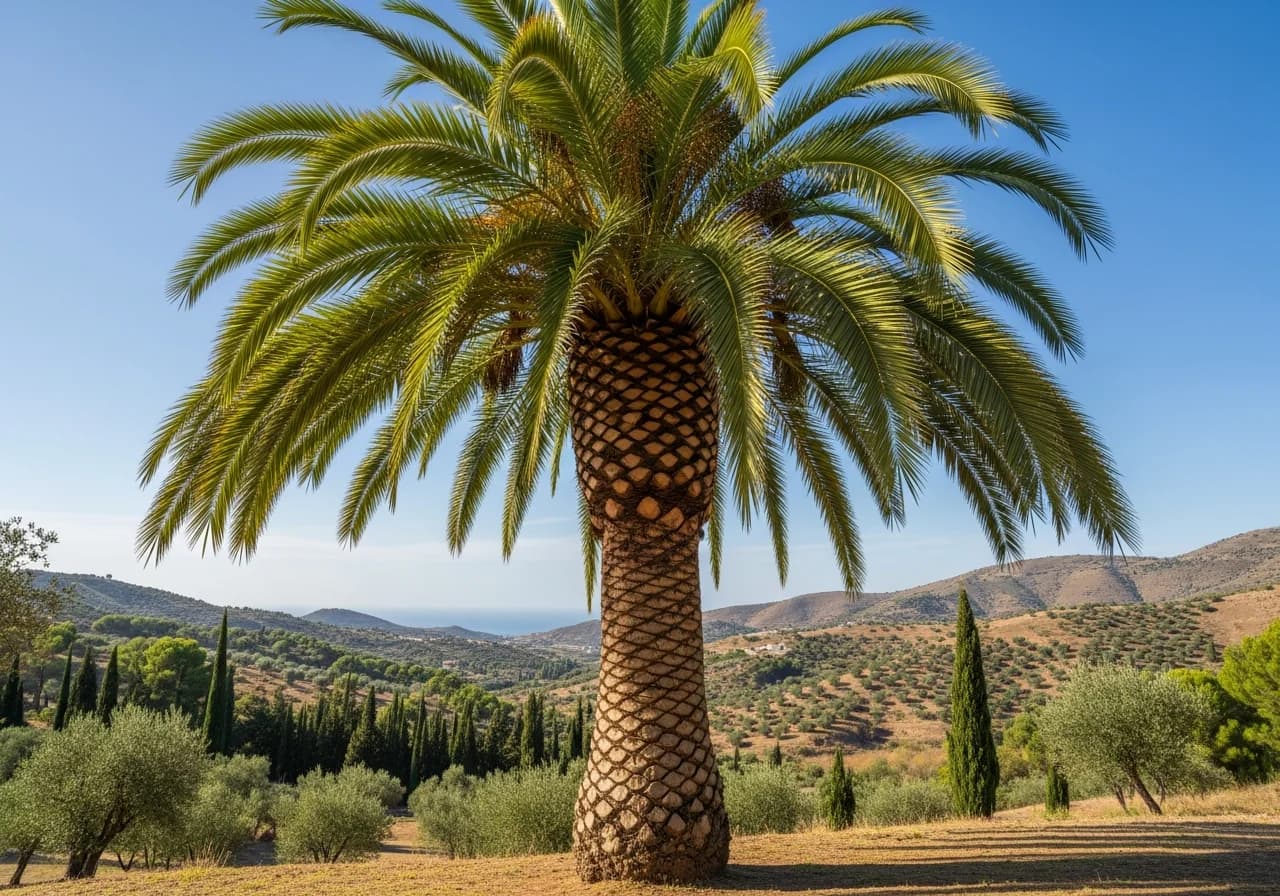 Kanarische Dattelpalme - Pflege, Standort und Eigenschaften
