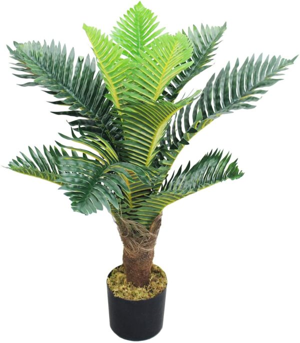 Decovego Palmfarn Kunstpflanze, 65cm