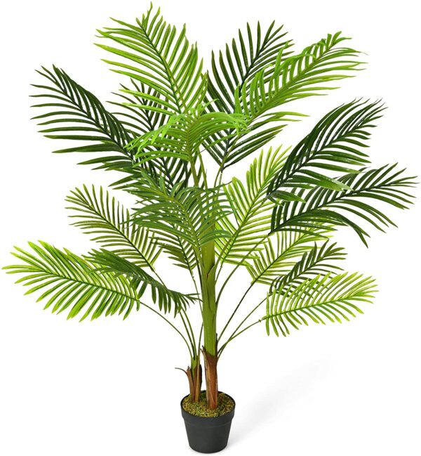COSTWAY Kunstbaum Phoenix Palme, 130cm