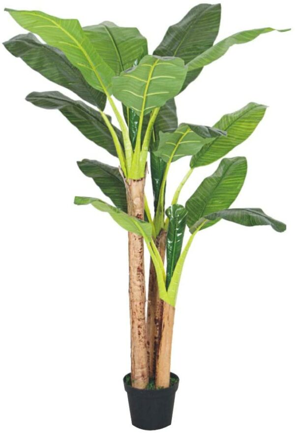 Bananenstaude Kunstpflanze, 190cm